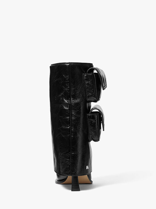 michael kors حذاء داكوتا الجلدي ذو الجيب