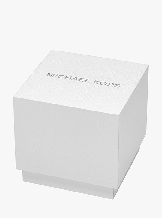 michael kors micro lexington leather watch