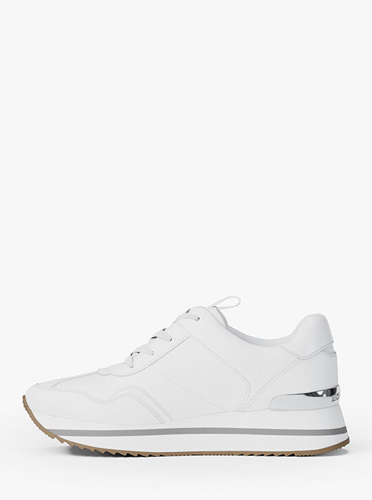 Raina Leather Trainer michael kors raina leather trainer