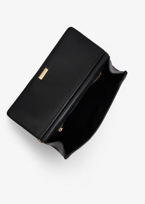 michael kors حقيبة كارمين متوسطة الحجم من الجلد المحبب