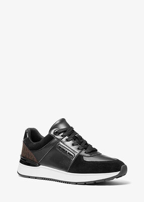 michael kors artis mixed media trainer