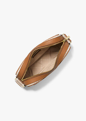 michael kors maeve large signature logo crossbody bag