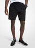 Logo Terry Cotton Blend Shorts michael kors logo terry cotton blend shorts