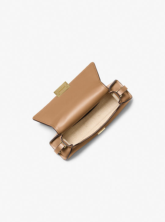 michael kors ludlow medium leather shoulder bag