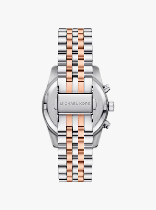 Lexington Two-Tone Watch michael kors lexington two tone watch