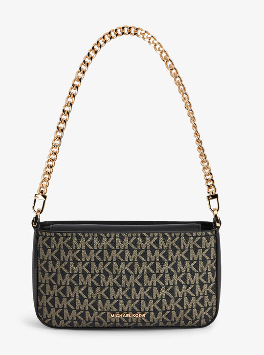 Bryant Small Signature Logo Convertible Pochette michael kors bryant small signature logo convertible pochette