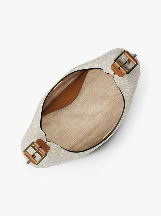 Nolita Large Signature Logo Shoulder Bag michael kors nolita large signature logo shoulder bag