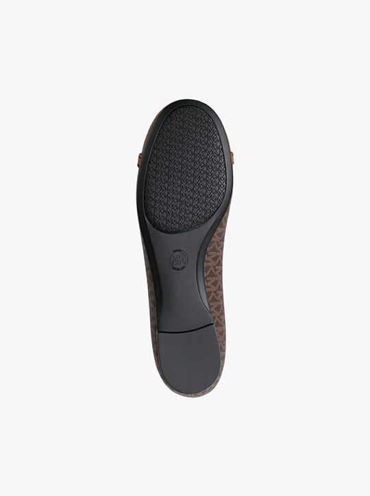 michael kors mandy signature logo moccasin