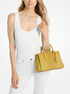 Laila Small Signature Logo Satchel michael kors laila small signature logo satchel