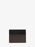michael kors greyson logo tall card case
