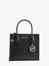 michael kors mercer medium pebbled leather crossbody bag