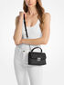 michael kors tribeca extra small signature logo satchel