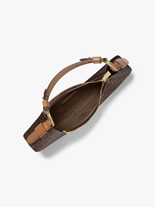 michael kors koa medium signature logo shoulder bag