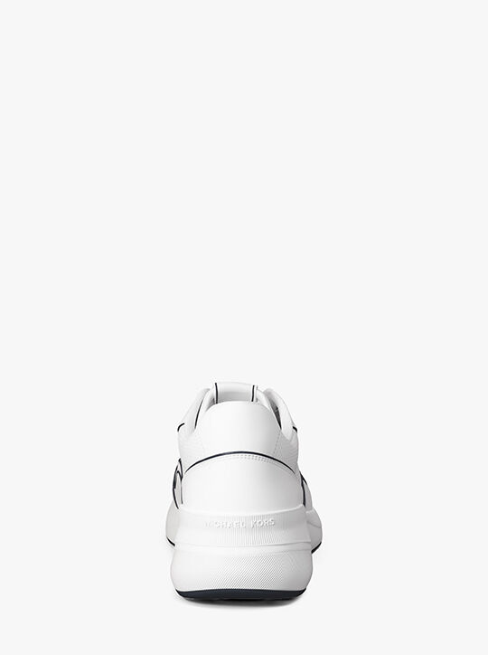 Trevor Leather and Mesh Trainer michael kors trevor leather and mesh trainer