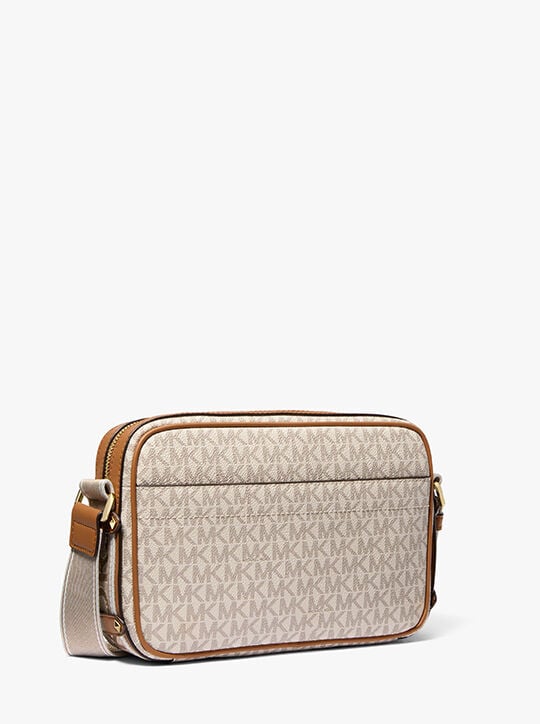 michael kors maeve large signature logo crossbody bag