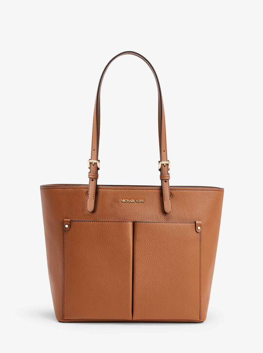 michael kors jet set medium pocket tote bag
