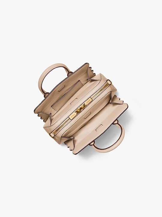 michael kors laila extra small pebbled leather convertible crossbody bag
