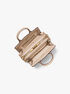michael kors laila extra small pebbled leather convertible crossbody bag
