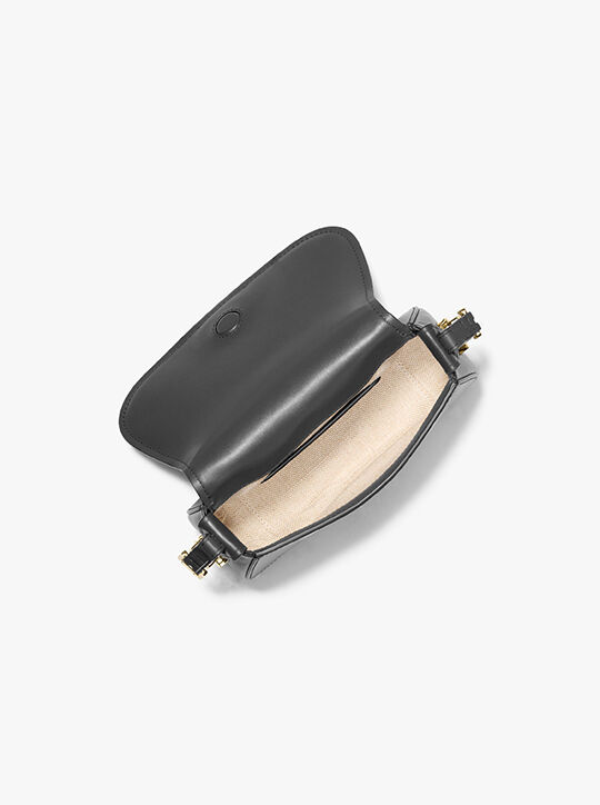 michael kors حقيبة كروس ليديا صغيرة من الجلد