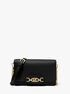 michael kors heather extra small leather crossbody bag