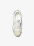 Theo Metallic Canvas and Leather Trainer michael kors theo metallic canvas and leather trainer
