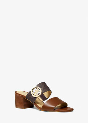 michael kors vera mid heel sandal