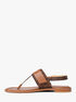 Carmen Signature Logo Thong Sandal michael kors carmen signature logo thong sandal