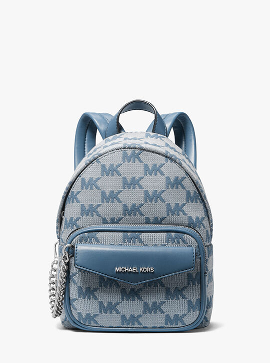 Maisie Extra-Small Logo Jacquard 2-in-1 Backpack michael kors maisie extra small logo jacquard 2 in 1 backpack