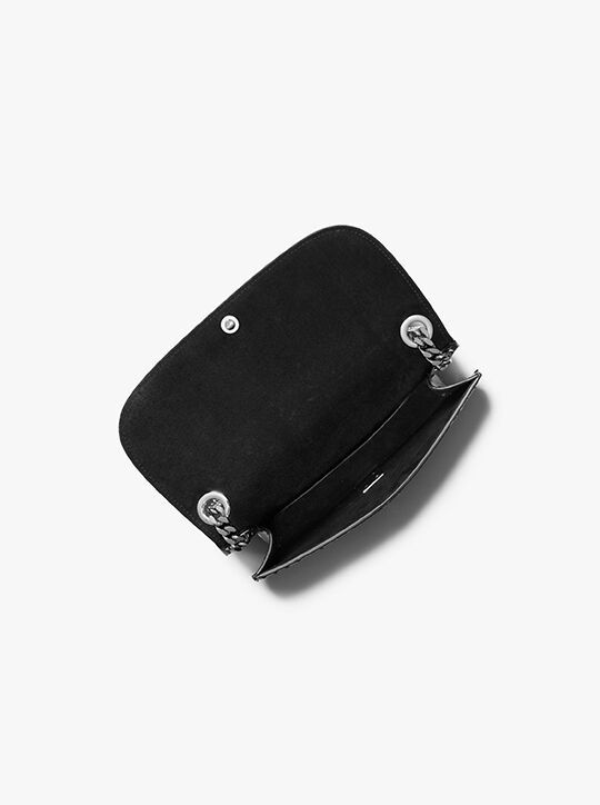 michael kors christie mini python embossed leather envelope bag