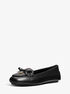 Wendy Leather and Signature Logo Moccasin michael kors wendy leather and signature logo moccasin