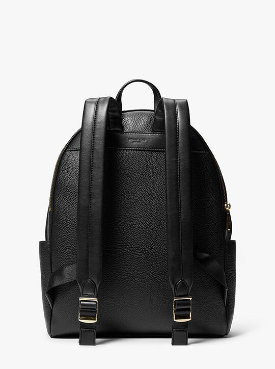 michael kors bex large pebbled leather backpack