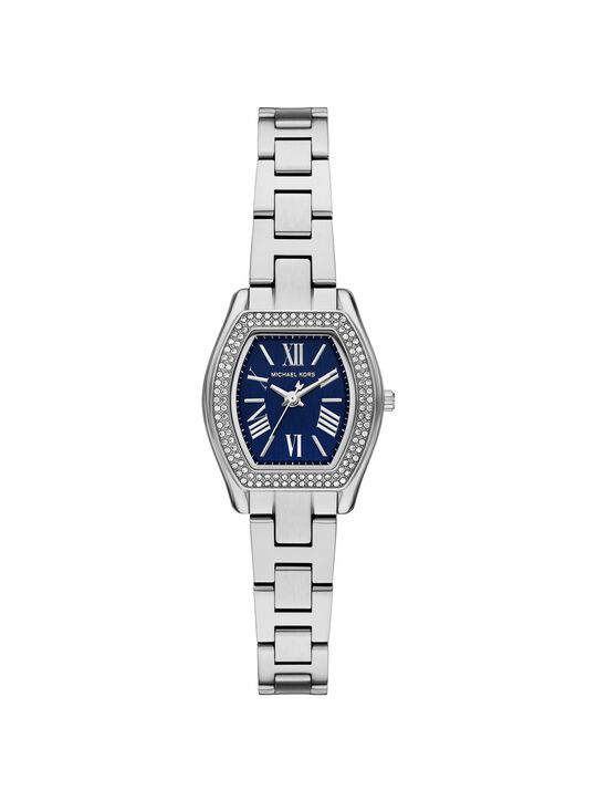 Petite Chelsea Pavé Silver-Tone Watch michael kors petite chelsea pav silver tone watch