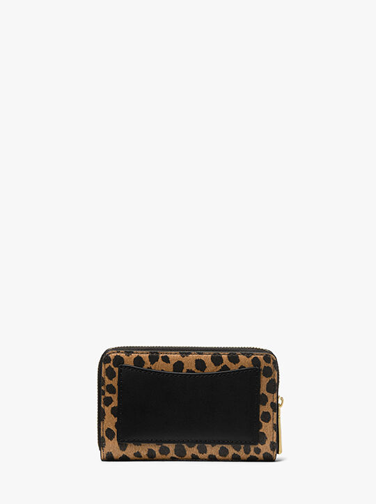 Jet Set Small Cheetah Print Calf Hair Wallet michael kors jet set small cheetah print calf hair wallet