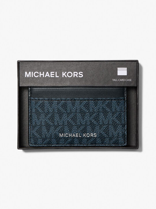 Cooper Signature Logo Card Case michael kors cooper signature logo card case