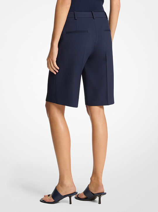 Double Crepe Sablé Tailored Shorts michael kors double crepe sabl tailored shorts