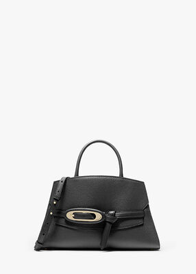 michael kors cornelia medium pebbled leather satchel