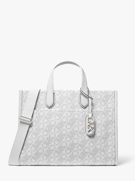 Gigi Large Empire Signature Logo Tote Bag michael kors gigi large empire signature logo tote bag