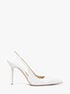 Reece Leather Slingback Pump michael kors reece leather slingback pump