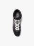michael kors barett leather high top sneaker