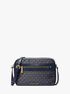 Jet Set Large Signature Logo Print Woven Crossbody Bag michael kors jet set large signature logo print woven crossbody bag