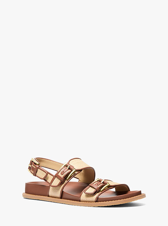 Nia Woven Sandal michael kors nia woven sandal
