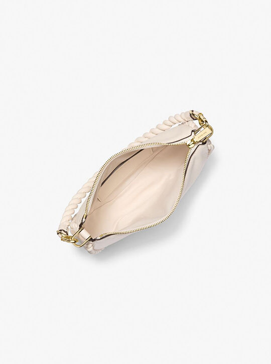 Kyla Small Leather Convertible Pochette michael kors kyla small leather convertible pochette