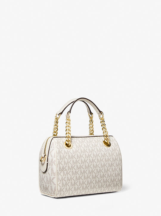 michael kors blaire extra small logo satchel