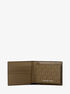 Harrison Logo Billfold Wallet With Passcase michael kors harrison logo billfold wallet with passcase