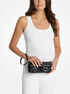 michael kors zoe small signature logo pochette