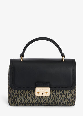 michael kors حقيبة كروسبودي قابلة للتحويل من تريبيكا، صغيرة بشعار الماركة