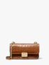 Tribeca Small Crocodile Embossed Leather Crossbody Bag michael kors tribeca small crocodile embossed leather crossbody bag