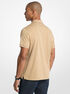 michael kors signature logo cotton jersey polo shirt