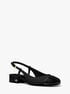 Perla Leather Slingback Flat michael kors perla leather slingback flat