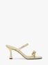 Amali Embellished Metallic Sandal michael kors amali embellished metallic sandal